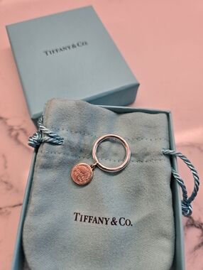 Tiffany & Co. Return To Tiffany Silver & Rubedo Ring